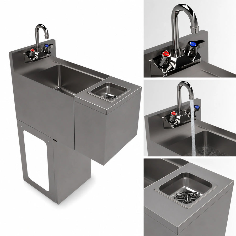 Splash-Mount Lead-Free Faucet