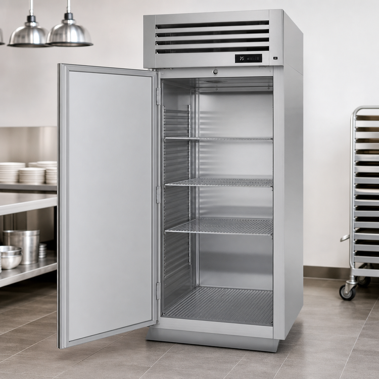 Product image #4 for Turbo Air PRO Series One-Section Roll-In Reach-In Refrigerator with Solid Door, 39.32 Cu. Ft., Top-Mount Self-Contained Refrigeration