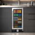 Thumbnail image #4 for KoolMore 15-Inch Built-In Undercounter Glass Door Beverage Refrigerator, 3 Cu. Ft., Stainless Steel