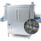 Thumbnail image #4 for Jackson WWS RackStar® RACKSTAR 44CE High-Temperature Single-Tank Conveyor Dishwasher, Electric Heat, 223 Racks/Hour, Stainless Steel