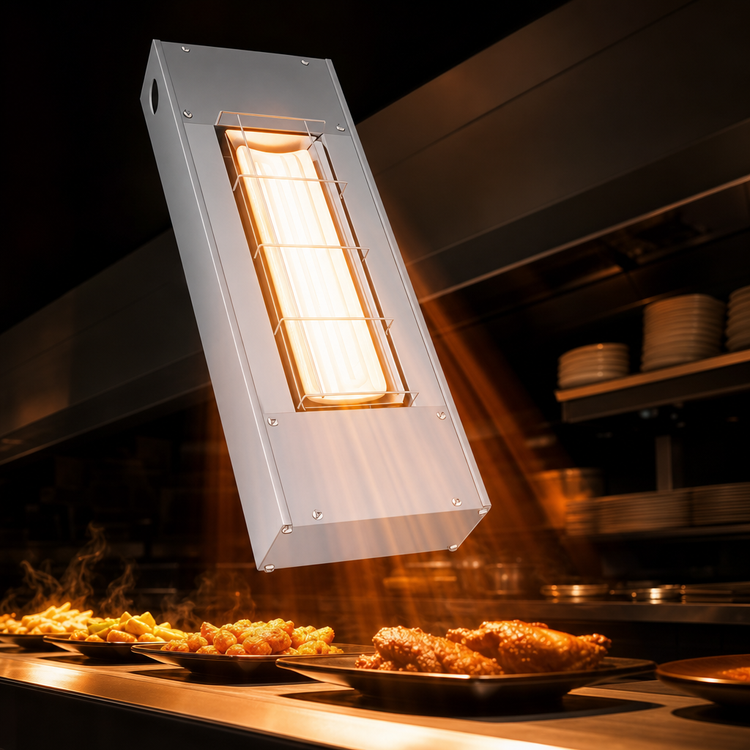 Product image #4 for Hatco Ultra-Glo 42-Inch High-Watt Unlighted Ceramic Infrared Strip Heater