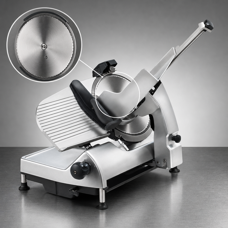 Product image #4 for Hobart HS7N-HV60C Heavy Duty Automatic Meat Slicer with 13-Inch CleanCut Knife, 220-240V, 1-Phase