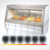 Thumbnail image #4 for Howard-McCray CHS35-8 95-Inch 6-Well Full Service Hot Food Case