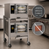 Thumbnail image #4 for AccuTemp Evolution Two-Compartment Boilerless Convection Steamer, Electric, 3-Pan Per Compartment
