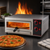 Thumbnail image #5 for Winco EPO-1 Countertop Electric Pizza Oven for 12-Inch Pizzas with Bell Timer