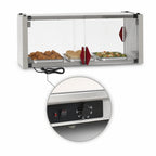 Thumbnail image #5 for Metro Super Erecta® Hot HS1442-EKIT 42-Inch Enclosed Countertop Heated Shelf Kit, 120V, Adjustable Thermostat, Clear Doors