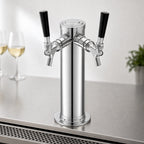 Thumbnail image #4 for Perlick Corporation 67945W-2DA-R Draft Arm Wine Dispensing Kit, 2 Faucets, Polished Chrome