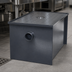 Thumbnail image #4 for BK Resources BK-GT-100 100 lb. Carbon Steel Grease Trap, 50 GPM
