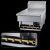Thumbnail image #4 for Garland Cuisine Series 18-Inch Modular Spreader Top with Stainless Steel Front, Sides, and 7-Inch Stub Back