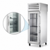 Thumbnail image #4 for True SPEC SERIES Pass-Thru Heated Holding Cabinet with Glass Front and Solid Rear Swing Doors, 1 Section
