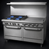 Thumbnail image #4 for Southbend S-Series 60-Inch Commercial Gas Restaurant Range with 4 Open Burners, 36-Inch Thermostatic Griddle, Convection Oven, and Standard Oven