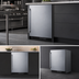 Thumbnail image #5 for Summit Appliance 24-Inch Undercounter All-Freezer, 3.7 Cu. Ft., Stainless Steel, ADA Compliant