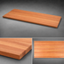 Thumbnail image #4 for John Boos Boos Block 96-Inch x 30-Inch x 2-1/4-Inch Edge Grain American Cherry Kitchen Countertop, Varnique Finish