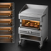 Thumbnail image #4 for Vulcan VST3B Heavy Duty 36-Inch Gas Ceramic Chophouse Upright Broiler with 1/2-Inch Griddle Plate