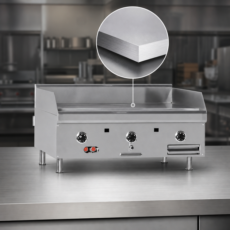 Product image #4 for Southbend HDG-36 36-Inch Countertop Gas Griddle with 1-Inch Polished Steel Plate