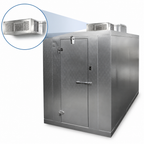 Thumbnail image #4 for Norlake Kold Locker KODF7766-C Outdoor Walk-In Freezer, 6' x 6' x 7'7" H, With Floor, R290 Self-Contained Refrigeration, 115V
