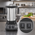 Thumbnail image #5 for Expeditor 1-Gallon 3-Speed Commercial Culinary Blender with Removable Stainless Steel Container, 3-1/2 HP