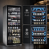 Thumbnail image #5 for GEMM Brera Stainless Steel Commercial Wine Showcase, 179 Champagne / 252 Standard Bottles