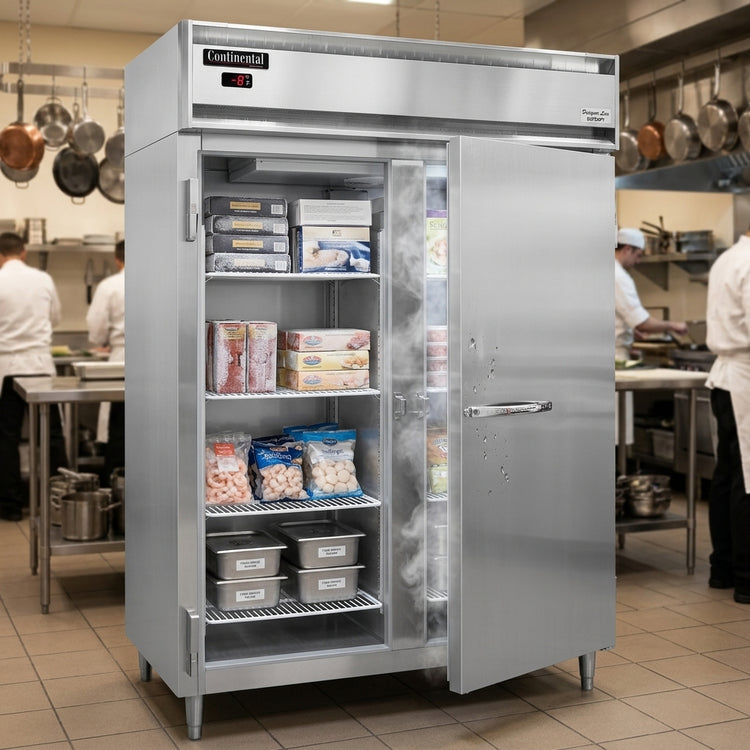 Product image #3 for Continental Refrigerator D2FENPT Designer Line 57"W Two-Section Pass-Thru Freezer