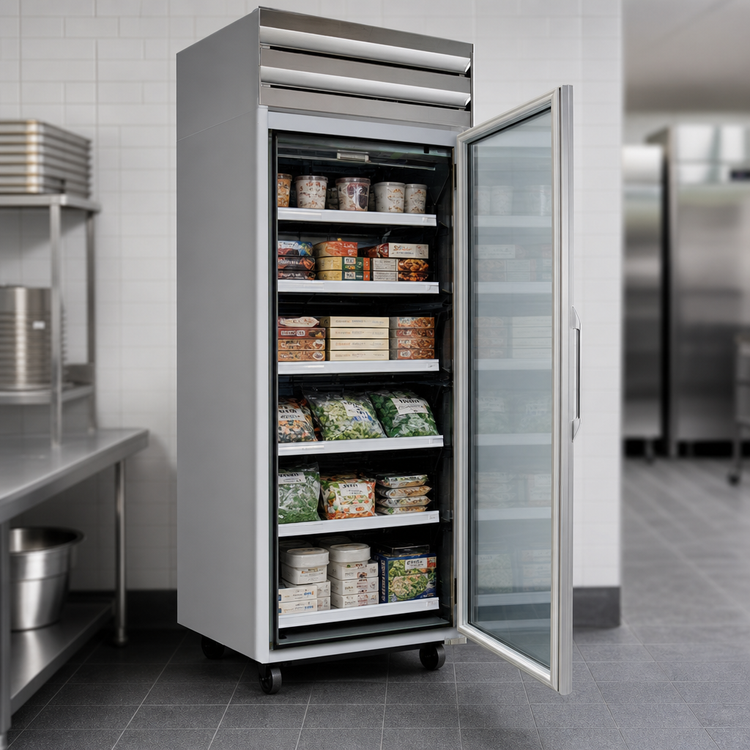 Product image #4 for Howard-McCray 22 Cu. Ft. Single-Section Glass Door Freezer Merchandiser