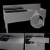 Thumbnail image #4 for Glastender Three-Compartment Underbar Sink Unit with Right Drainboard, 66