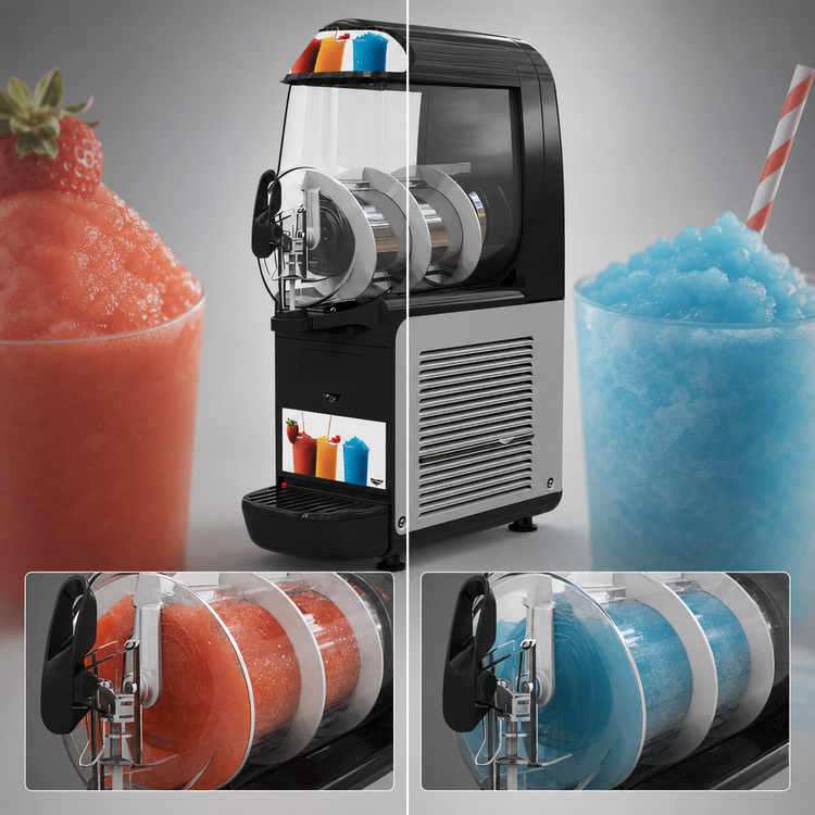 Product image #4 for Vollrath Manual-Fill Frozen Beverage / Granita Countertop Dispenser, 1 Bowl, 2.64-Gallon, 120V