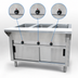 Thumbnail image #4 for Advance Tabco Electric Hot Food Table with 3 Open Wells, 47-1/8 Inch W x 30-5/8 Inch D x 34-1/8 Inch H, Enclosed Base