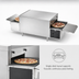 Thumbnail image #4 for Vollrath Countertop Single-Deck Conveyor Pizza Oven, 68 Inch Wide, 208V