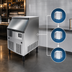 Thumbnail image #4 for Omcan USA IC-CN-0289S Cube-Style Ice Maker with Bin, Self-Contained Air-Cooled, Full Cube, 280 lb/Day