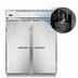 Thumbnail image #4 for Continental Refrigerator D2FEN Designer Line 52 cu. ft. Extra-Wide Two-Section Reach-In Freezer
