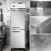 Thumbnail image #4 for Continental Refrigerator 1FSNSSHD One-Section Shallow Depth Half-Height Solid Door Reach-In Freezer