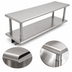 Thumbnail image #4 for Stainless Steel Pass-Thru Shelf with Overshelf