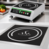 Thumbnail image #4 for Winco Countertop Single Burner Commercial Induction Cooktop with 11-13/16-Inch Glass-Ceramic Surface