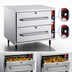 Thumbnail image #4 for Freestanding Double-Drawer Warming Drawer, Stainless Steel