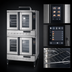 Thumbnail image #4 for Blodgett Premium Series DFG-100 DBL Double-Deck Full-Size Standard-Depth Gas Convection Oven