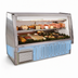 Thumbnail image #4 for Howard-McCray 34E Series SC-CDS34E-8-S-LED Self-Contained Full-Service Deli Meat & Cheese Service Case, 100.5-Inch Stainless Steel, LED