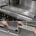 Thumbnail image #4 for 12-Inch Stainless Steel Underbar Drink Rail Drainer