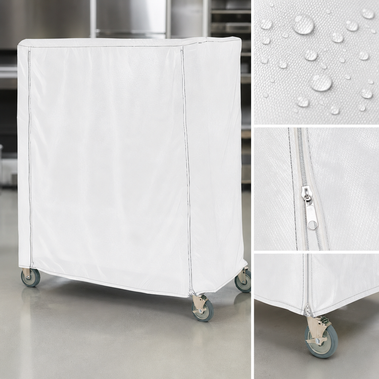 Product image #4 for Metro Waterproof Cart Cover for 48 x 18 x 54 Inch Queen Mary & Banquet Carts