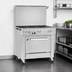 Thumbnail image #4 for Southbend Ultimate 24-Inch Gas Restaurant Range with 4 Open Burners and Space Saver Oven