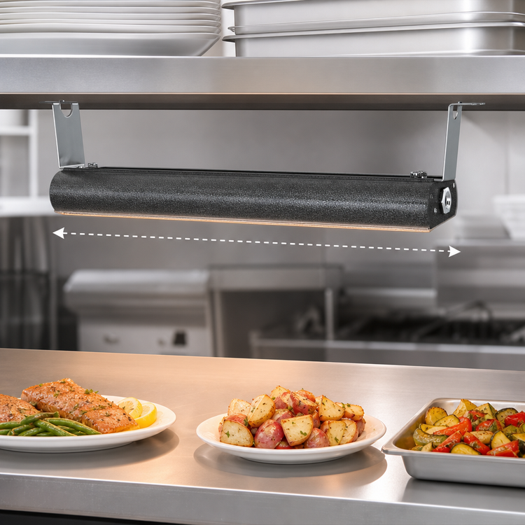 Product image #4 for Vollrath 18-Inch Low Profile Strip Heat Lamp