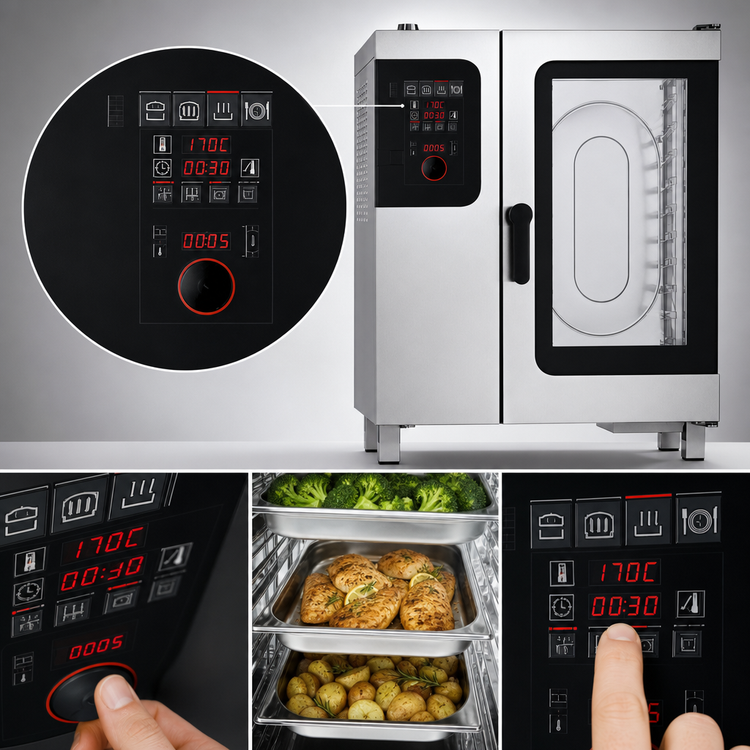 Product image #4 for Convotherm C4 ED 10.10GS-N EasyDial Gas Boilerless Combi Oven/Steamer