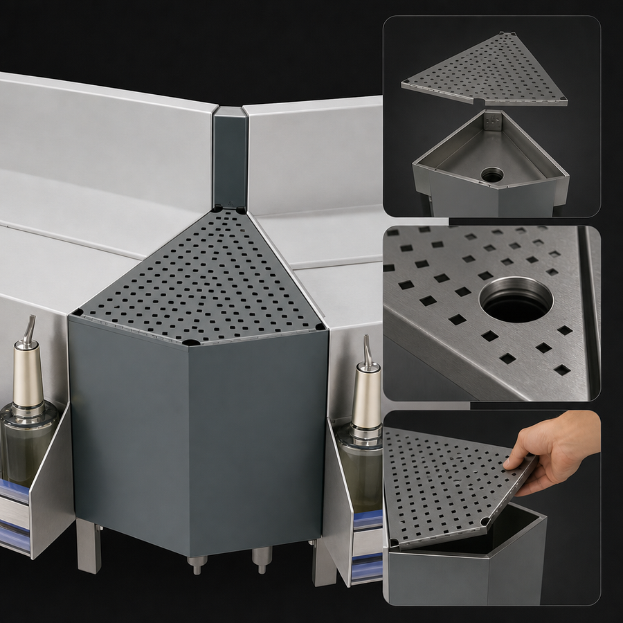 Removable Perforated Drainboard Top