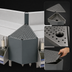 Thumbnail image #4 for Advance Tabco Prestige Supreme 45° Outside Corner Underbar Filler with Removable Perforated Drainboard Top