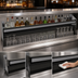 Thumbnail image #4 for Glastender 41-Inch Single Stainless Steel Open Step-and-Rail Speed Rail