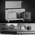 Thumbnail image #4 for Southbend Ultimate 48-Inch Commercial Gas Restaurant Range with 7 Open Burners, Convection Oven, and Cabinet Base