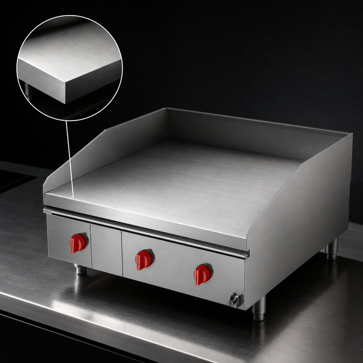 Product image #4 for Lang LG Series 36-Inch Extended-Depth Gas Countertop Griddle with Solid State Controls