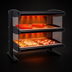 Thumbnail image #4 for Hatco HXMH-30D Horizontal Heated Merchandiser Warmer, 30-Inch Countertop, Dual Shelf