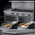 Thumbnail image #4 for Garland G Starfire Pro 60-Inch Gas Restaurant Range with 8 Open Burners, 12-Inch Griddle, and 2 Storage Bases
