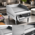 Thumbnail image #4 for Serv-Ware 16-Inch Thermostatic Electric Countertop Griddle
