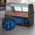 Thumbnail image #4 for Structural Concepts Fusion GMGV8 99-3/4-Inch Wide Remote Refrigerated Service Case